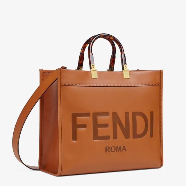 Fendi Sunshine MediumBrown calfskin bag Product Image