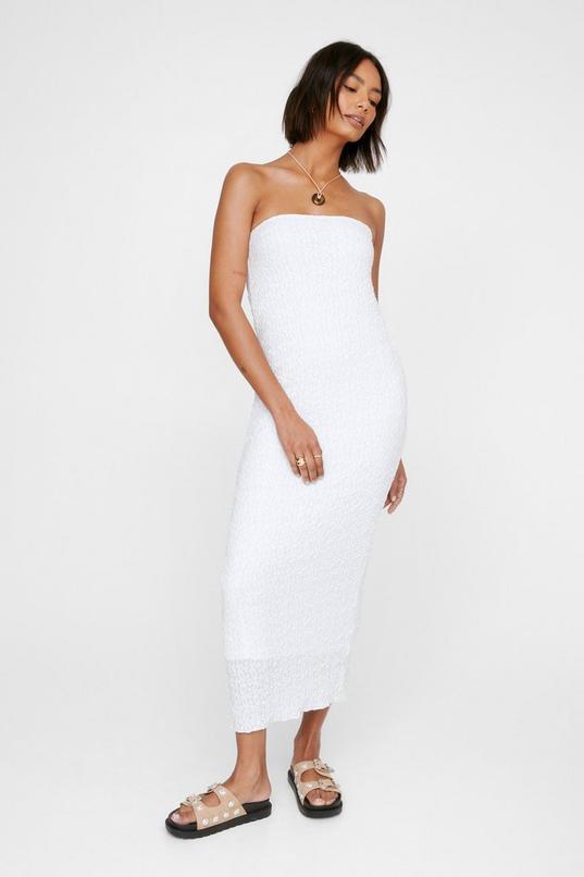 Textured Bandeau Maxi Dress product image