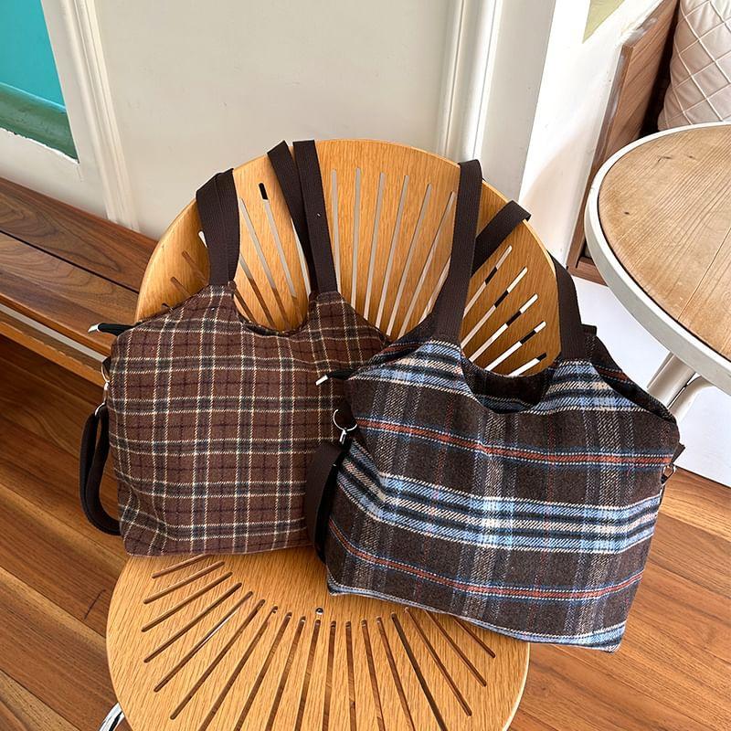 Plaid Crossbody Bag Product Image