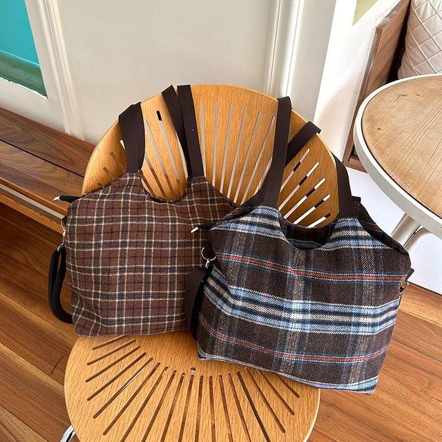 Plaid Crossbody Bag Product Image