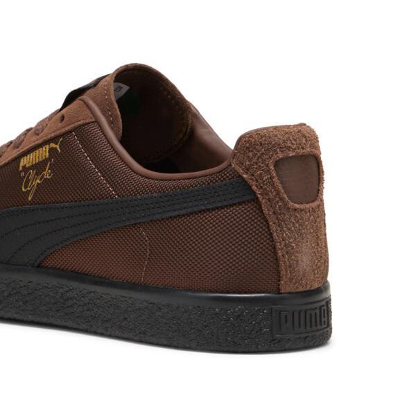 PUMA Clyde Soph Men's Sneakers in Espresso Brown/Black Product Image