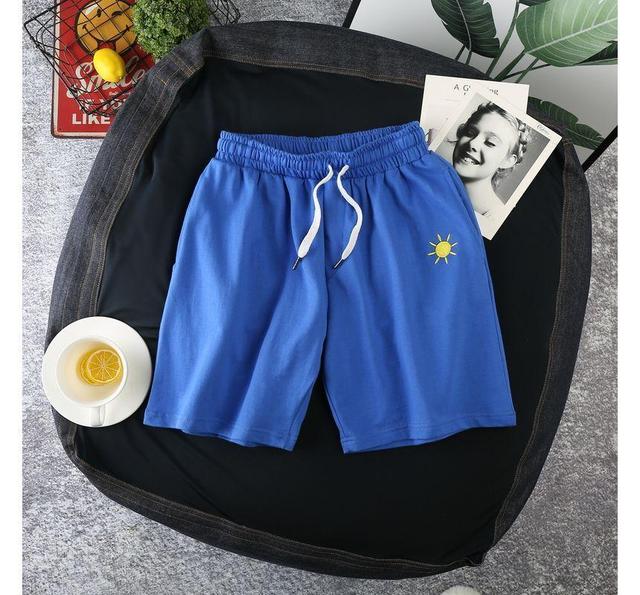 Printed Drawstring Shorts Product Image