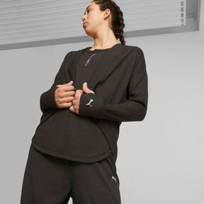 PUMA Studio Unwind Women's Long Training Cardigan Product Image