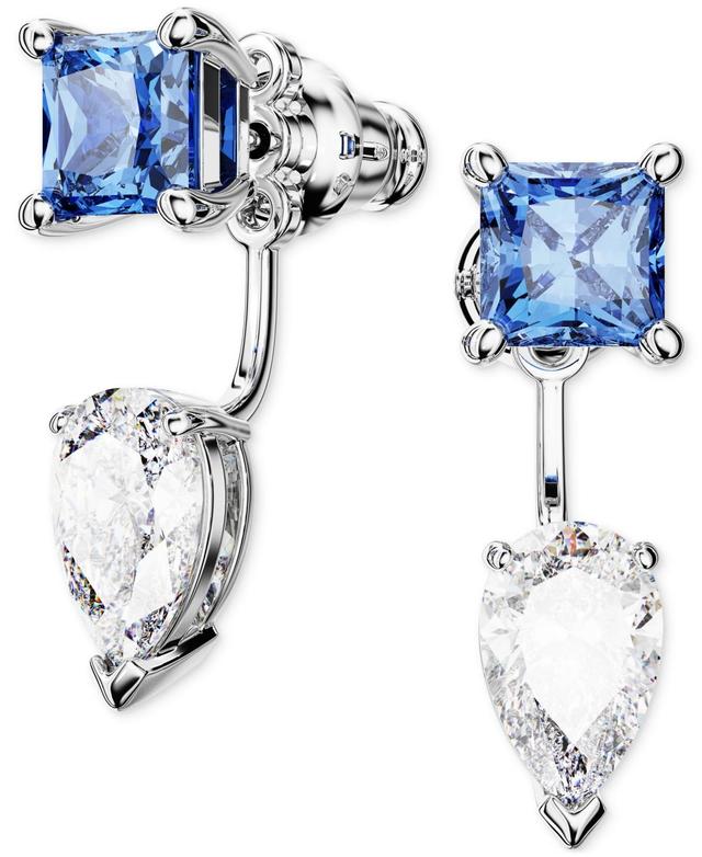 Womens Mesmera Rhodium-Plated & Swarovski Crystal Ear Jackets Product Image