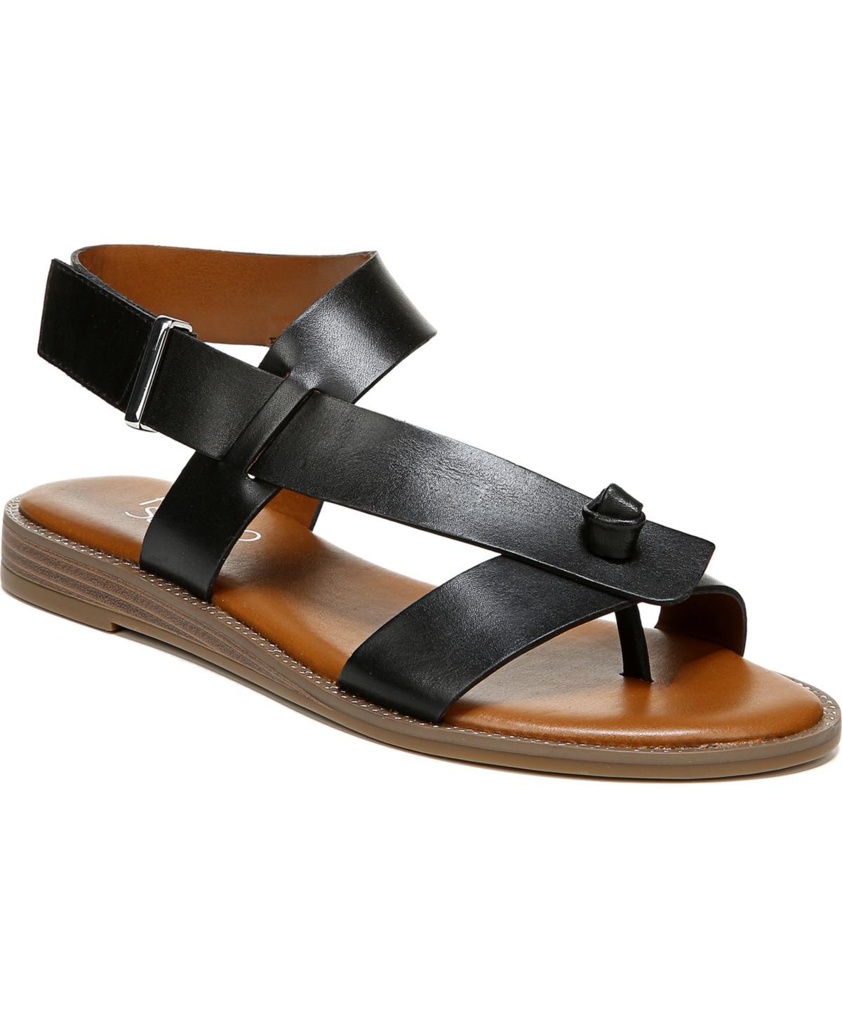 Franco Sarto Glenni Asymmetrical T-Strap Sandals Product Image