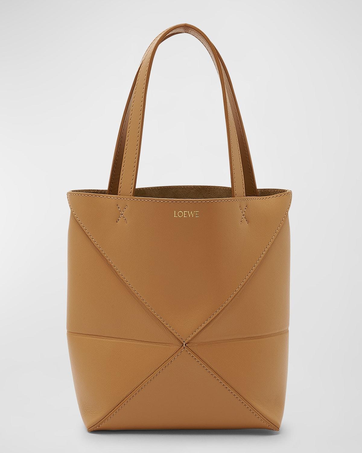 Puzzle Mini Leather Top-Handle Bag Product Image