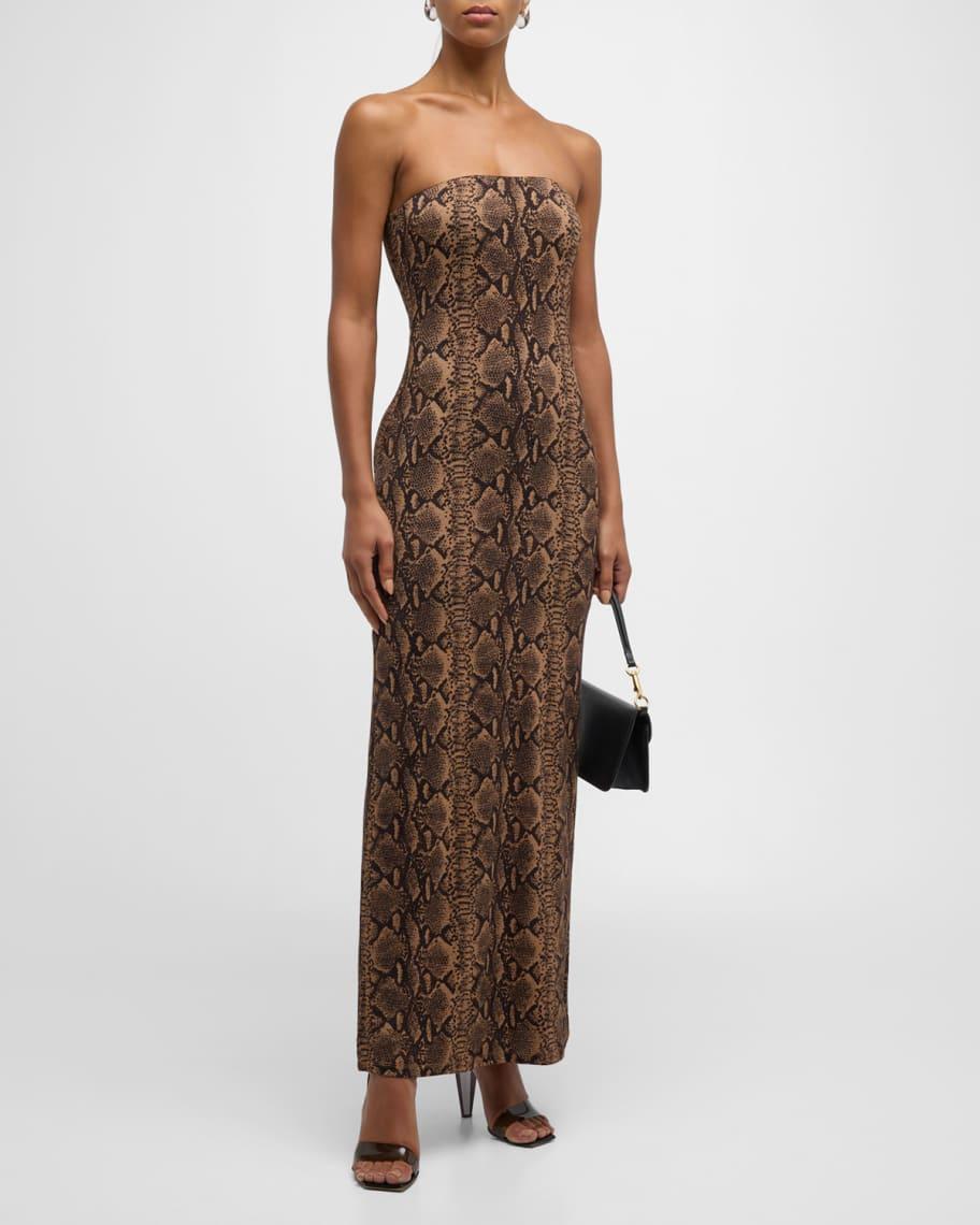 Delora Strapless Midi Dress Product Image