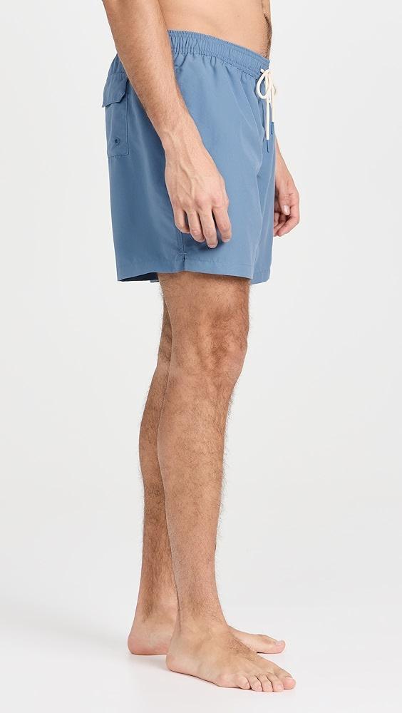 Barbour Staple Logo Swim Shorts 5" | Shopbop Product Image