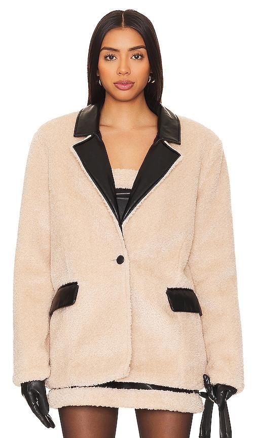 Faux Fur Blazer Product Image