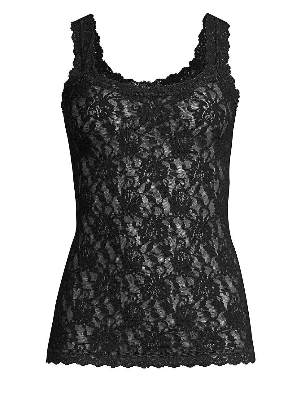 Hanky Panky Womens Signature Sheer Lace Lingerie Camisole 1390L Product Image