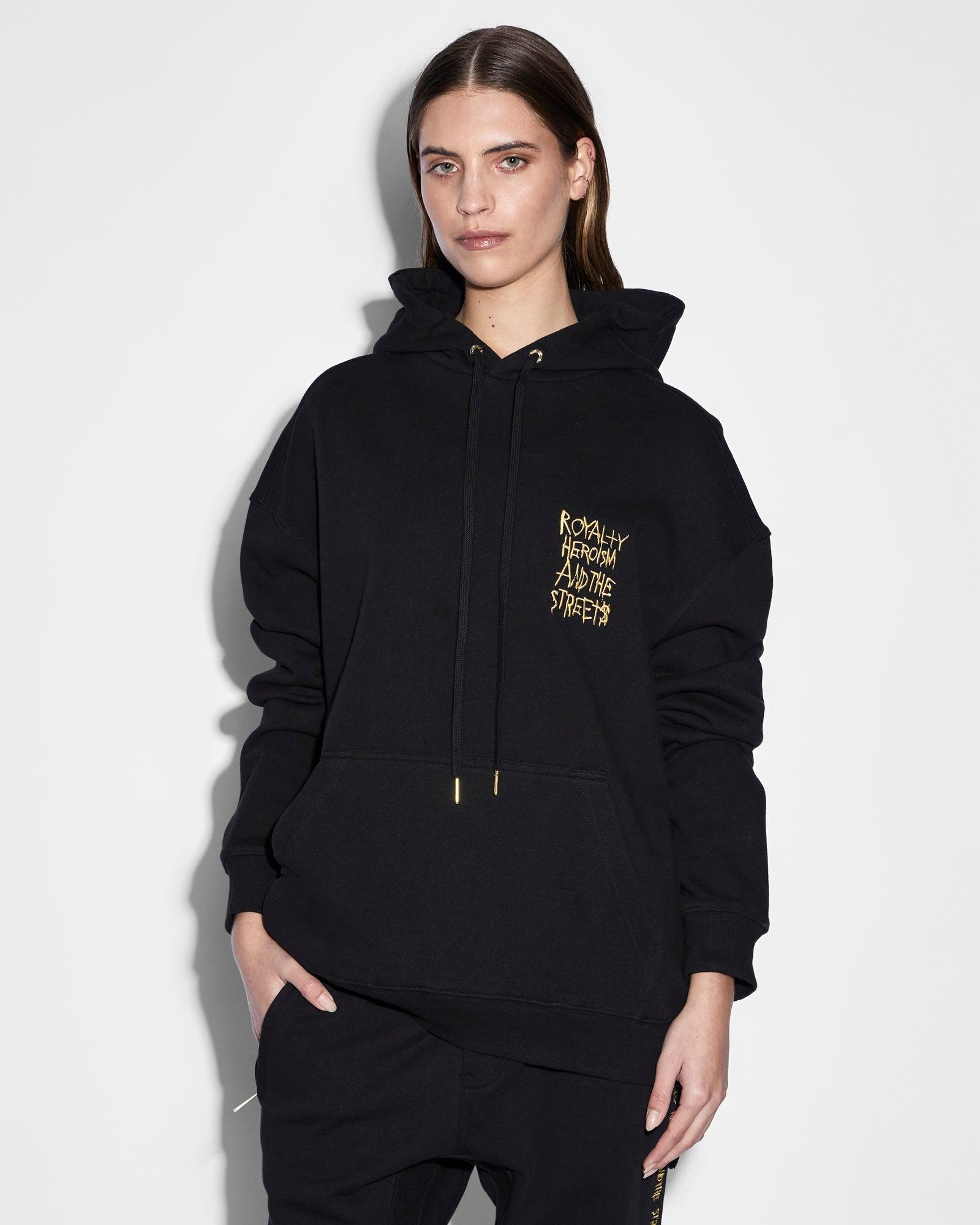 KSUBI 23 BIGGIE HOODIE JET BLACK Male Product Image