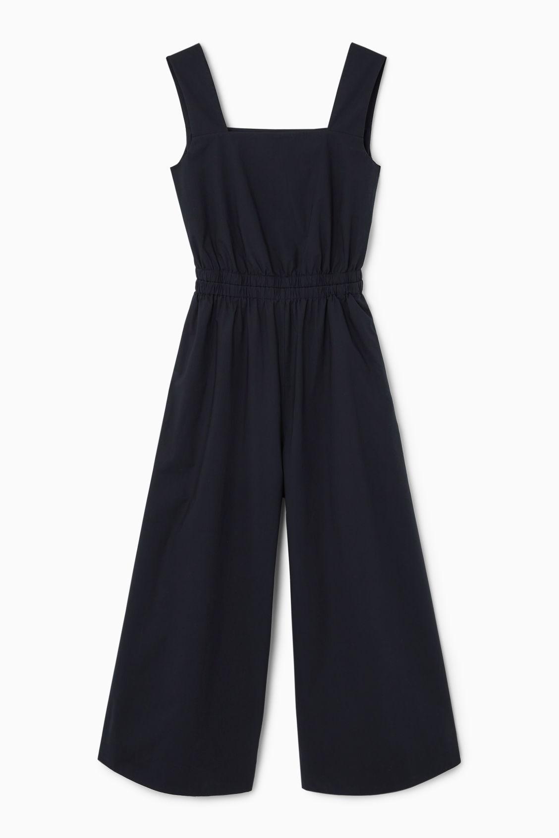 GATHERED OPEN-BACK JUMPSUIT Product Image