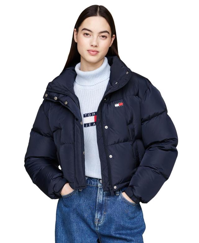 Tommy Jeans Womens Alaska Logo Flag Puffer Coat Product Image