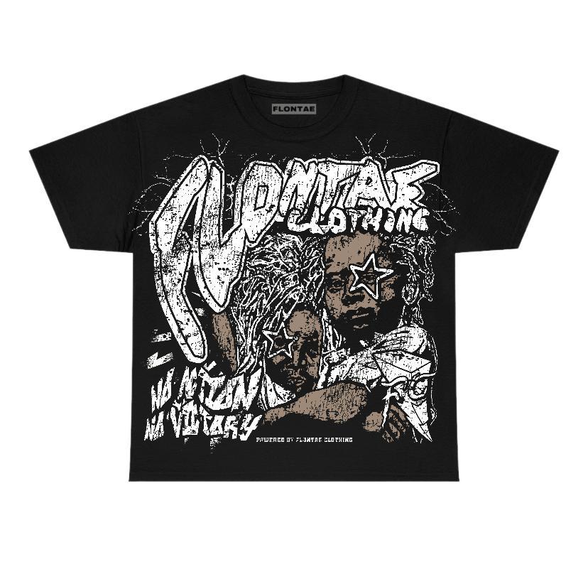 White Thunder 4s Flontae T-Shirt No Action Graphic Product Image