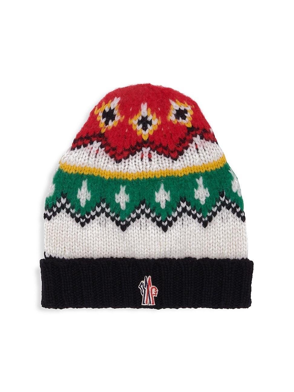 Mens Fairisle Knit Beanie Product Image