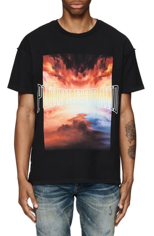 Mens Textured Inside-Out Graphic T-Shirt Product Image