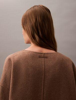 Cashmere Wool Blend Coat Product Image