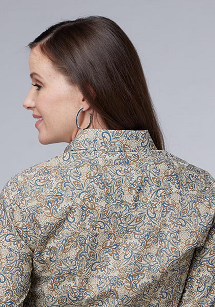 Roper® Ladies' L/S Multi-Paisley Print Snap Shirt Product Image