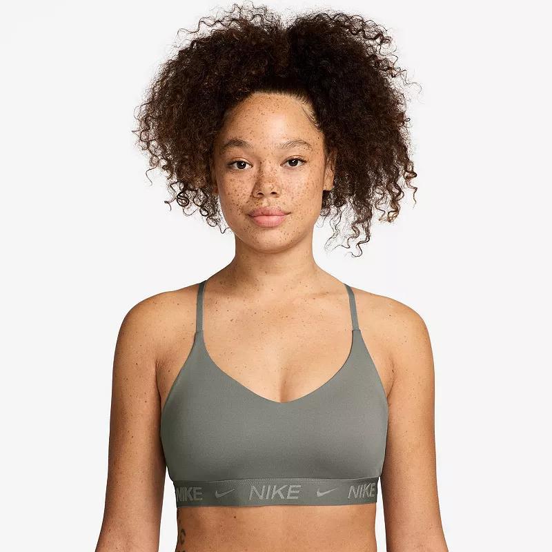 Nike Indy Light Support Padded Sports Bra, Womens Armory Blue Product Image