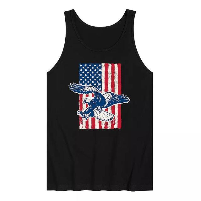 Mens Eagle American Flag Tank Top Product Image