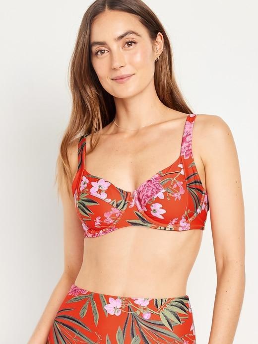 Underwire Bikini Swim Top Product Image