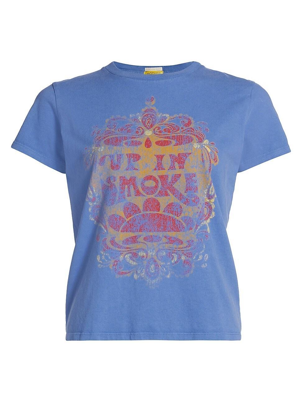 Womens The Lil Goodie Goodie Abstract Cotton T-Shirt Product Image