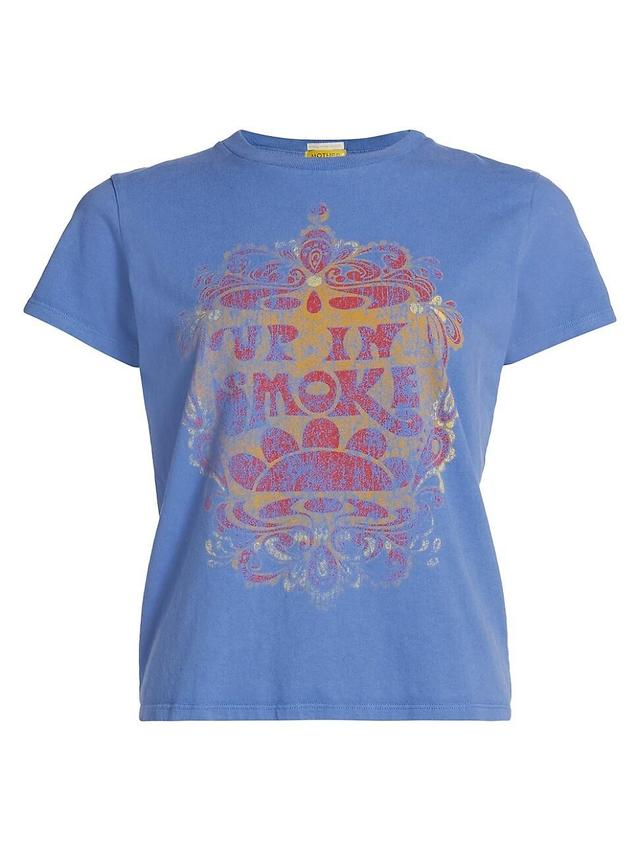 Womens The Lil Goodie Goodie Abstract Cotton T-Shirt Product Image