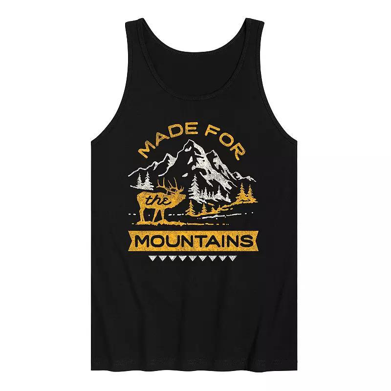 Mens Made For The Mountains Tank Top Product Image