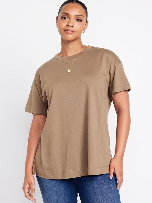 Oversized EveryWear Tunic T-Shirt Product Image