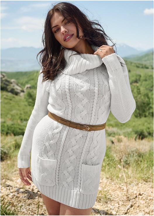 Cozy Sweater Dress Product Image