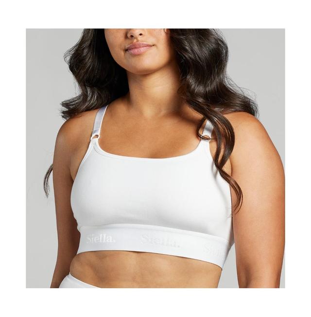 Women's Organic Cotton Scoop Neck Bralette Product Image