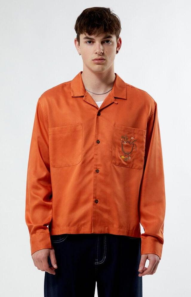 Men's Pubs Long Sleeve Camp Shirt Product Image