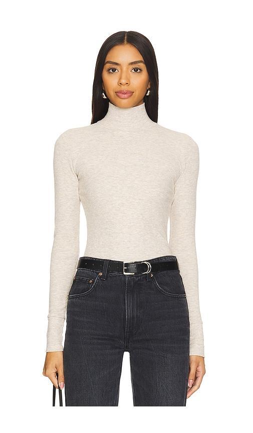 Luxe Rib Turtle Neck Top product image