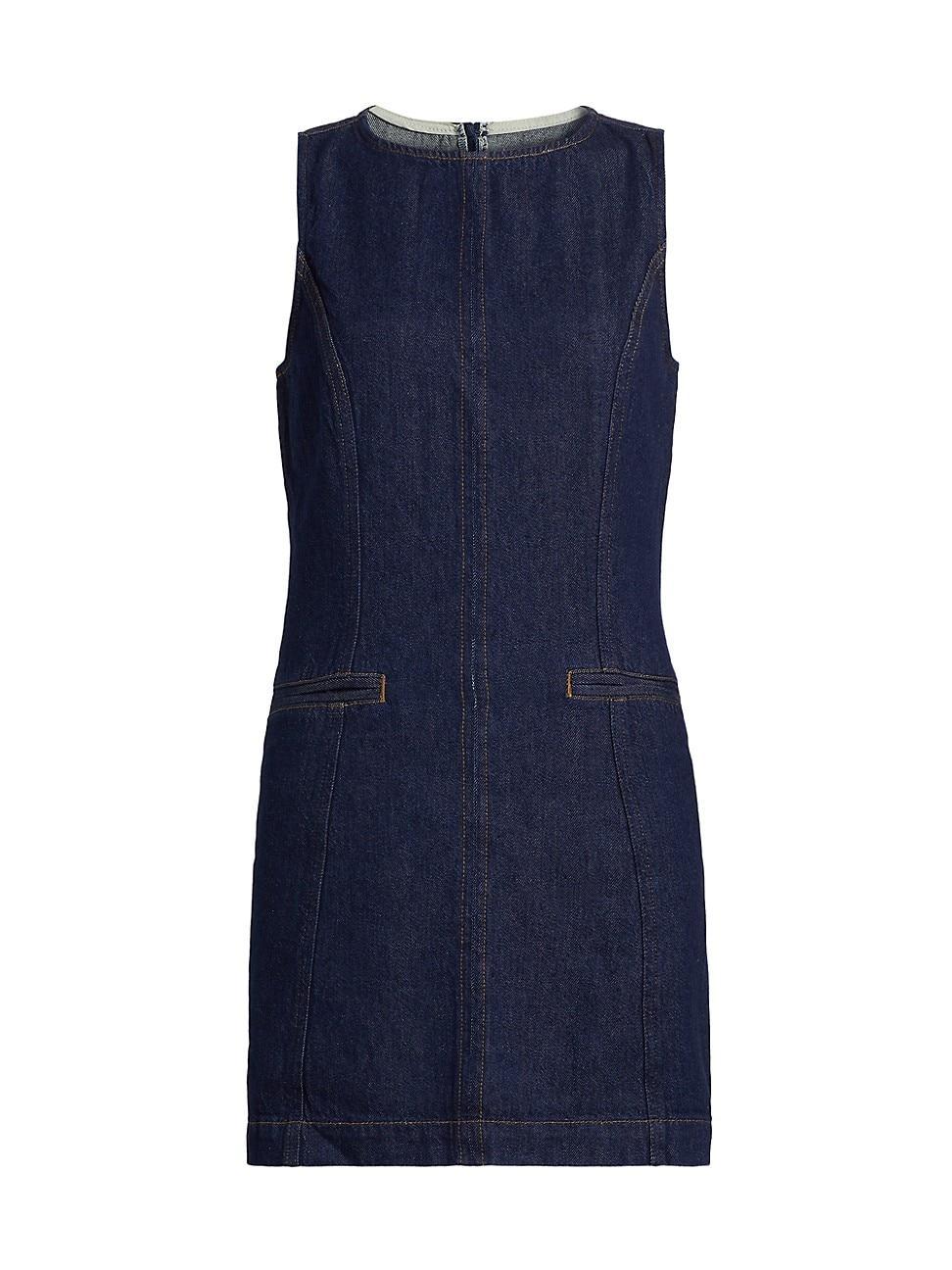 Womens Citron Denim Minidress Product Image