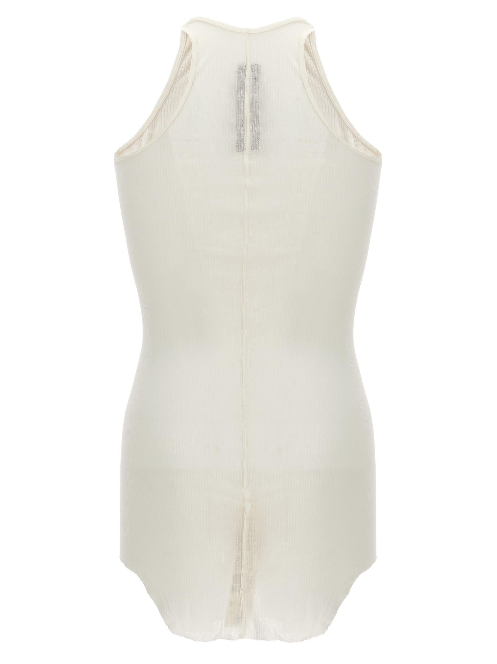 Basic Rib Top In White Product Image