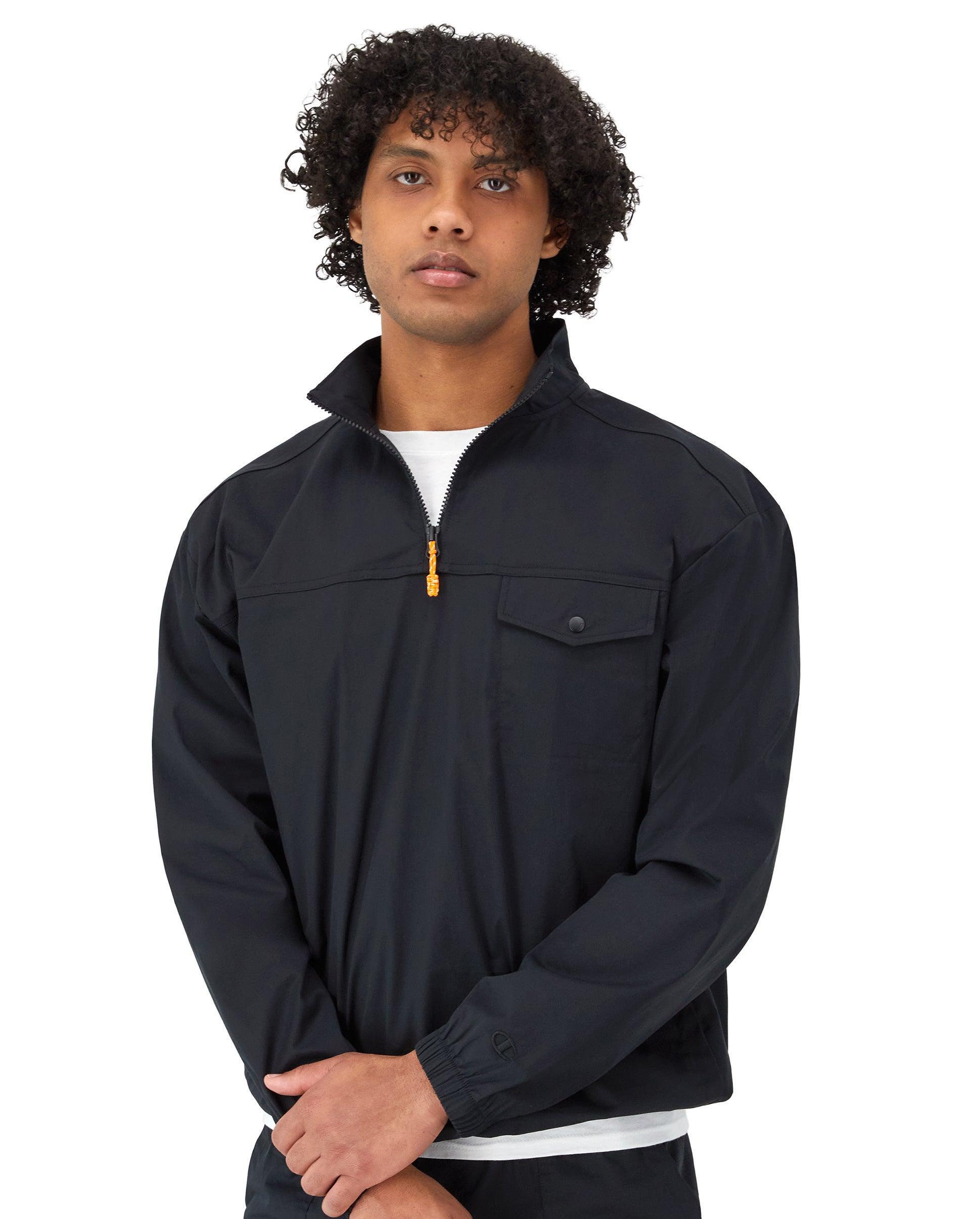 Mens Champion 1/4-Zip Top Nurture Green 2XL Product Image