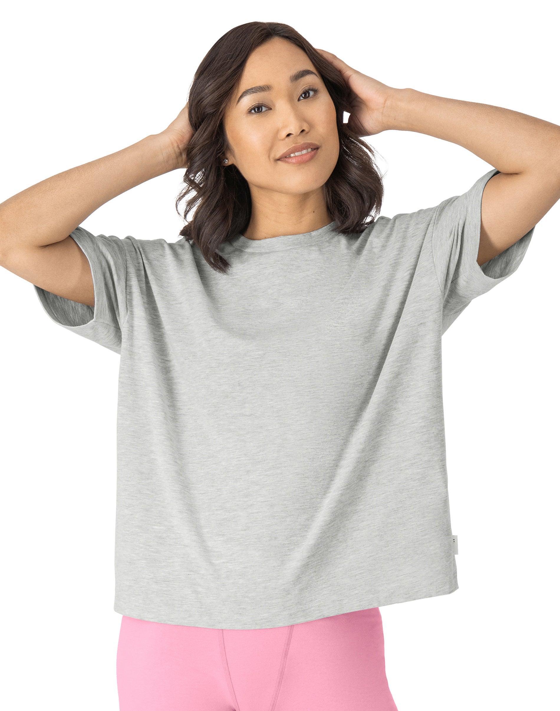 Hanes Originals Comfywear Womens Boxy Tee Product Image