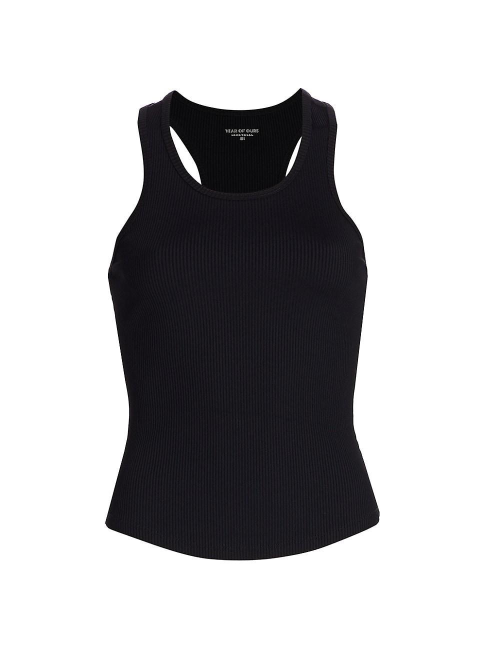 Womens Sporty Ribbed Tank Top product image