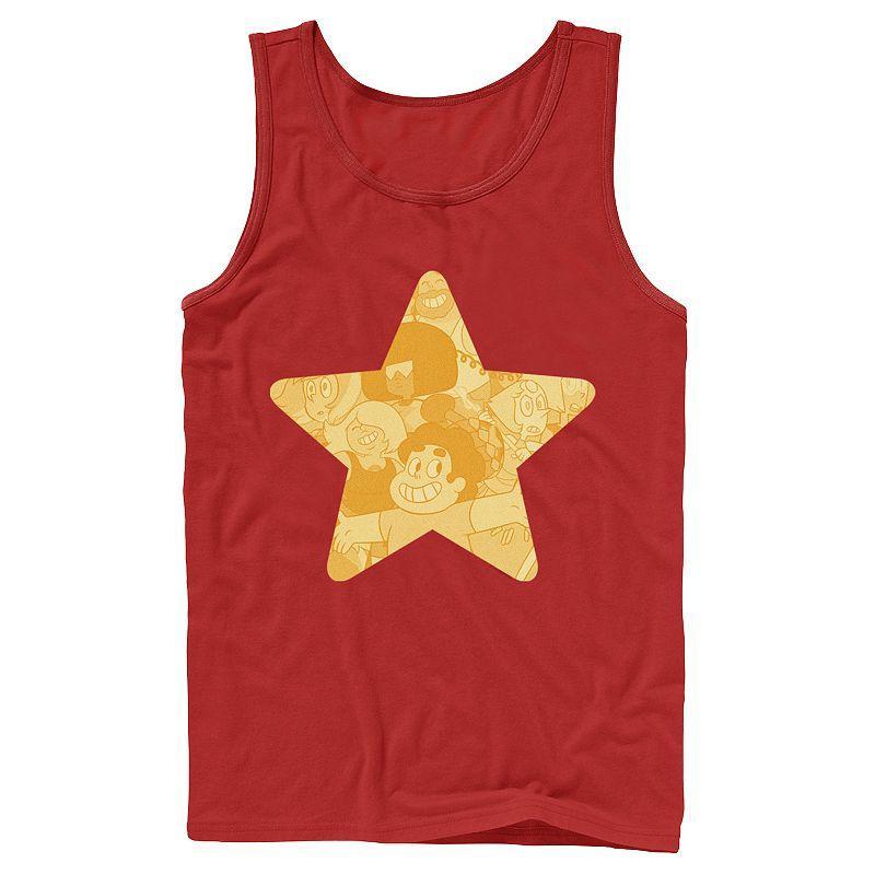 Mens Cartoon Network Stevens Universe Gold Star Tank Top Product Image