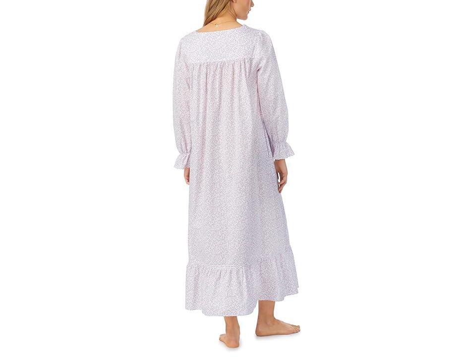 Eileen West Cotton Lawn Long Sleeve Ballet Gown Ground Ditsy) Women's Pajama Product Image