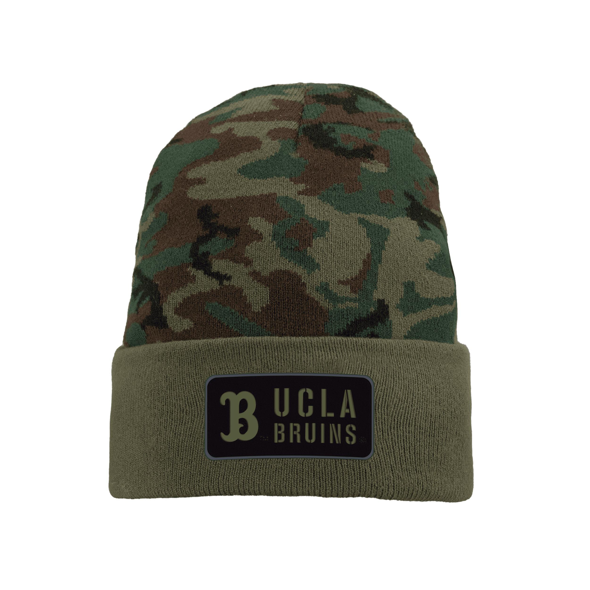 Mens Nike Camo UCLA Bruins Military Pack Cuffed Knit Hat Product Image