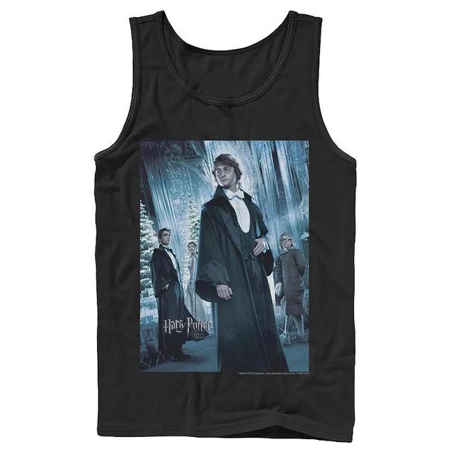 Mens Harry Potter Goblet Of Fire Yule Ball Character Poster Graphic Tank Top Product Image