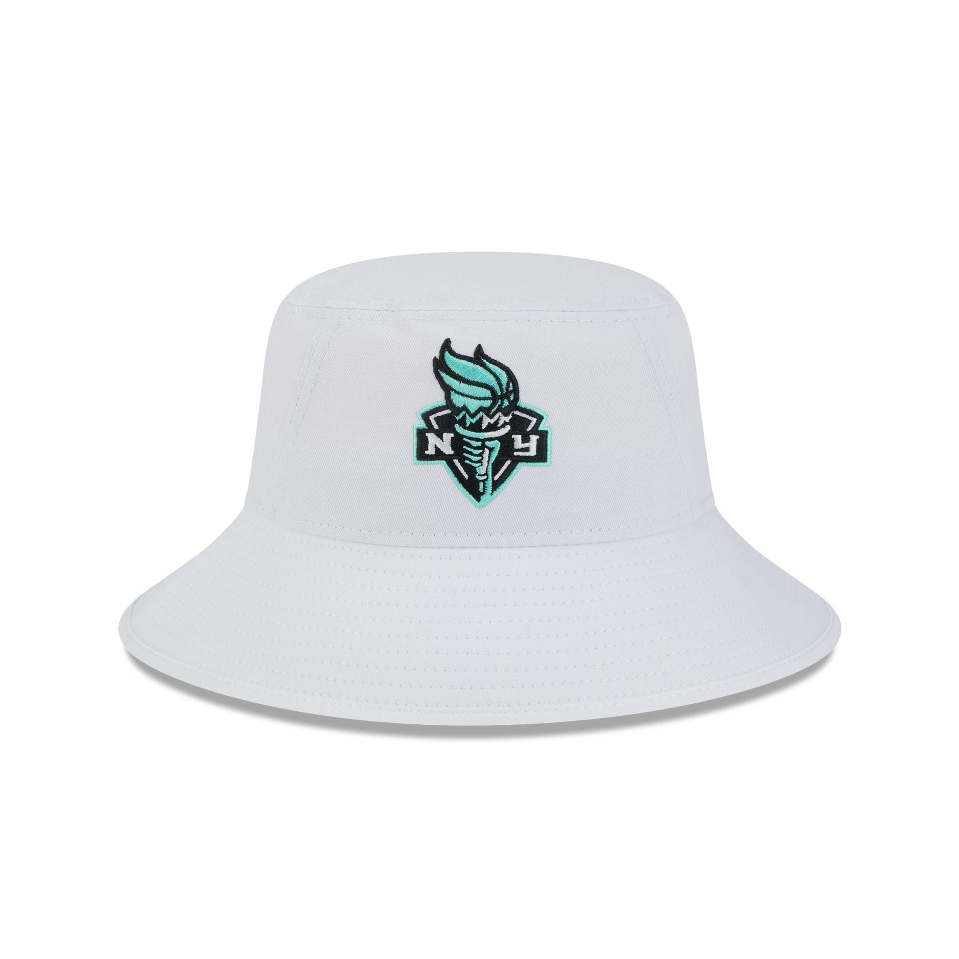 New York Liberty Optic White Bucket Hat Male Product Image