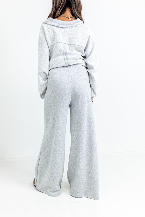 Sunday Slow Down High Waist Pants Product Image