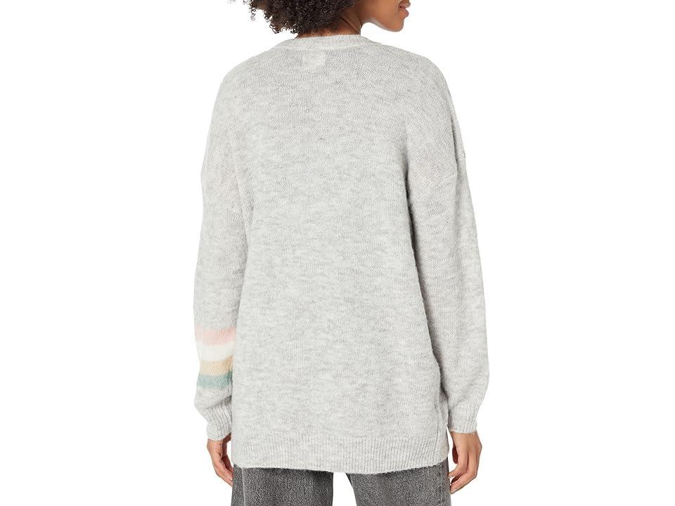 SUNDRY Tunic Sweater (Cloud) Women's Clothing Product Image