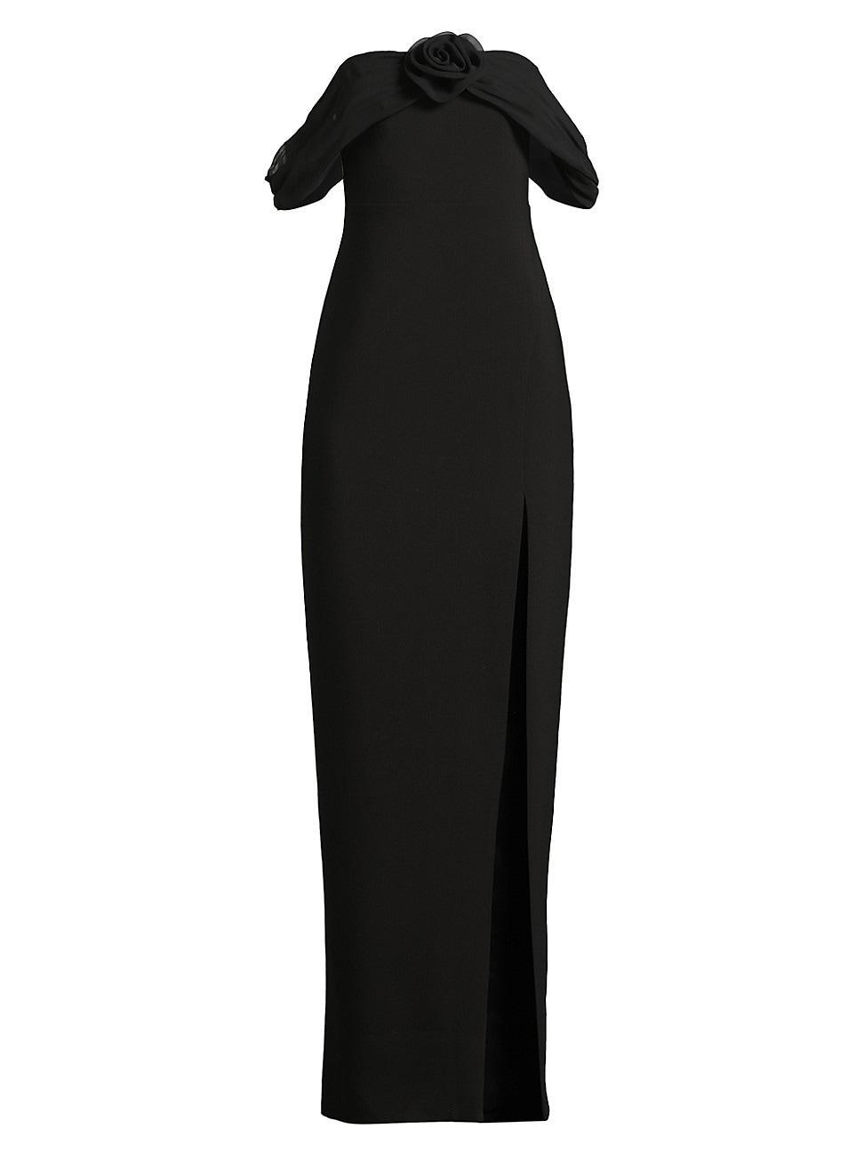 Womens Toula Off-the-Shoulder Column Gown Product Image