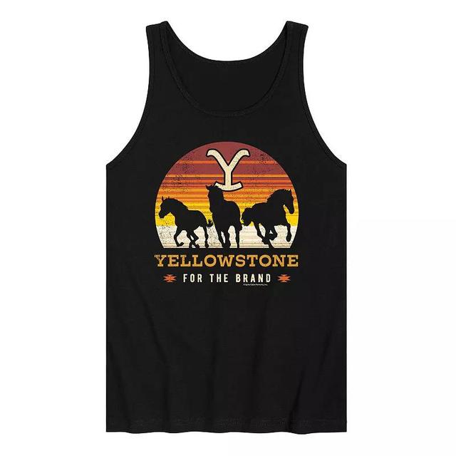 Mens Yellowstone Wild Horses Tank Top Product Image