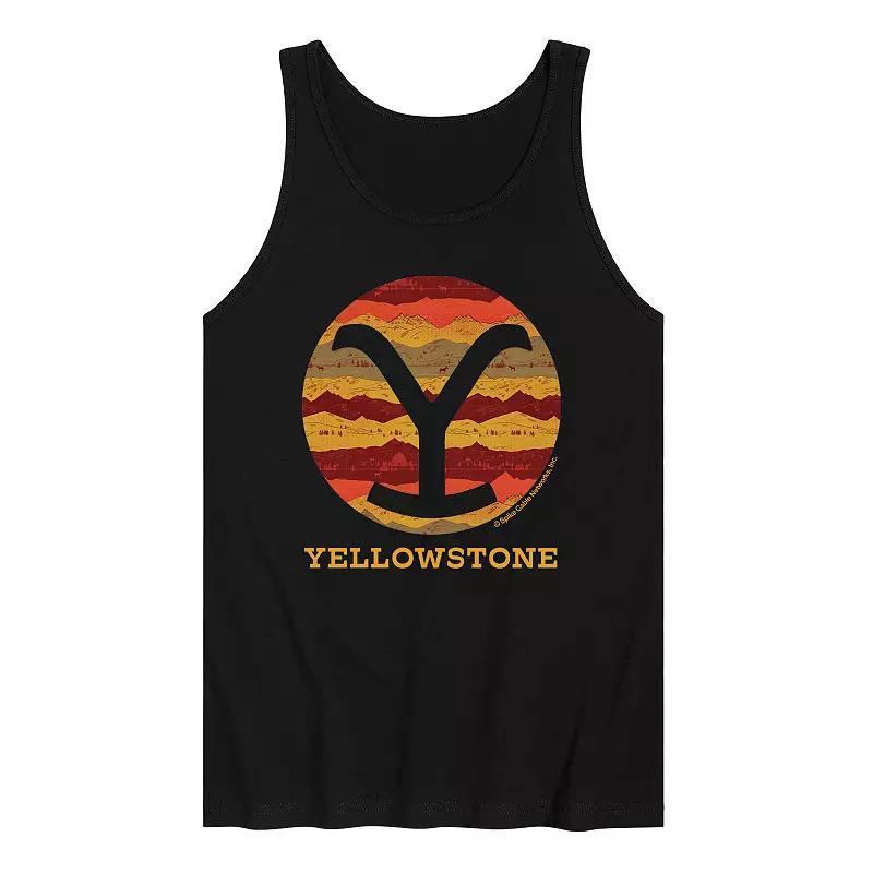 Mens Yellowstone Pattern Y Tank Top Product Image