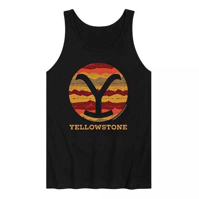 Mens Yellowstone Pattern Y Tank Top Product Image