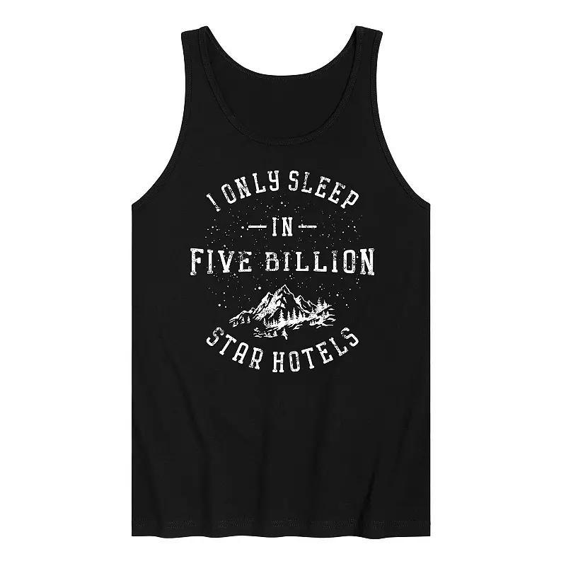 Mens I Only Sleep In Five Billion Star Hotels Tank Top Product Image